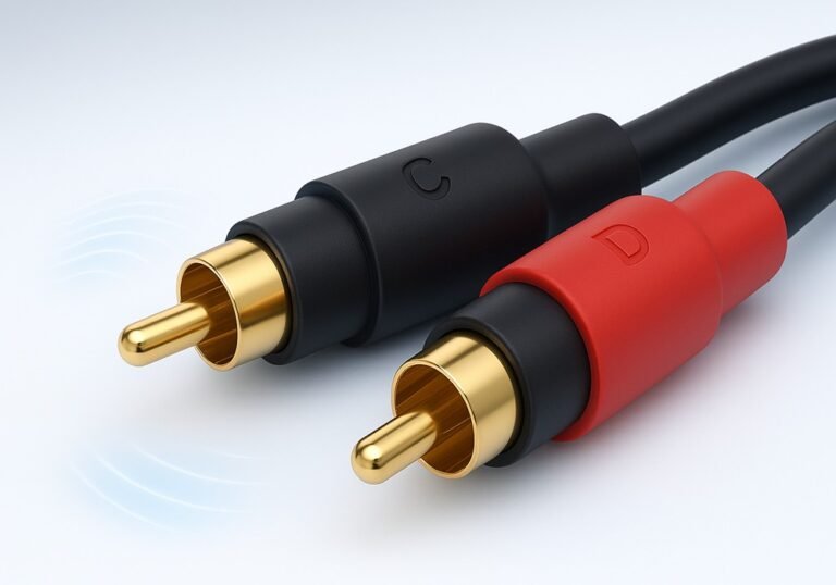Precision-Molded RCA Connectors for Stable Signal Contact 1