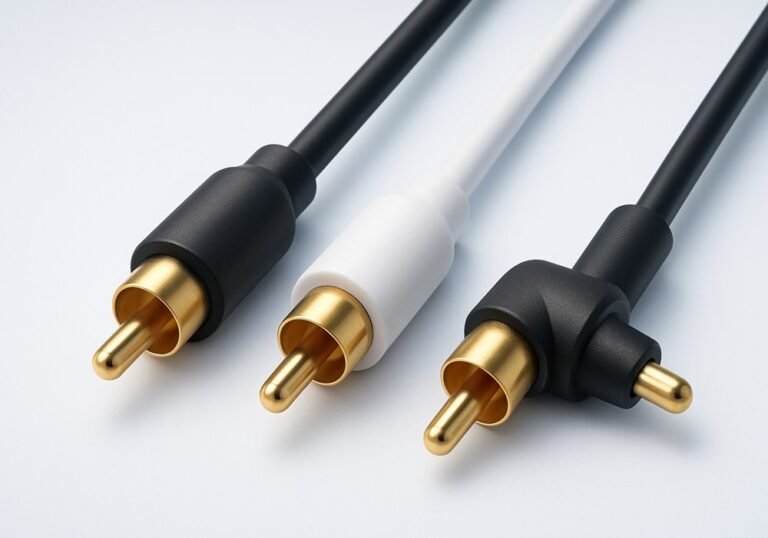 Precision-Molded RCA Connectors for Stable Signal Contact 3