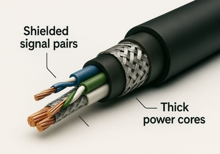 Signal-Power Hybrid Cable Structures 1