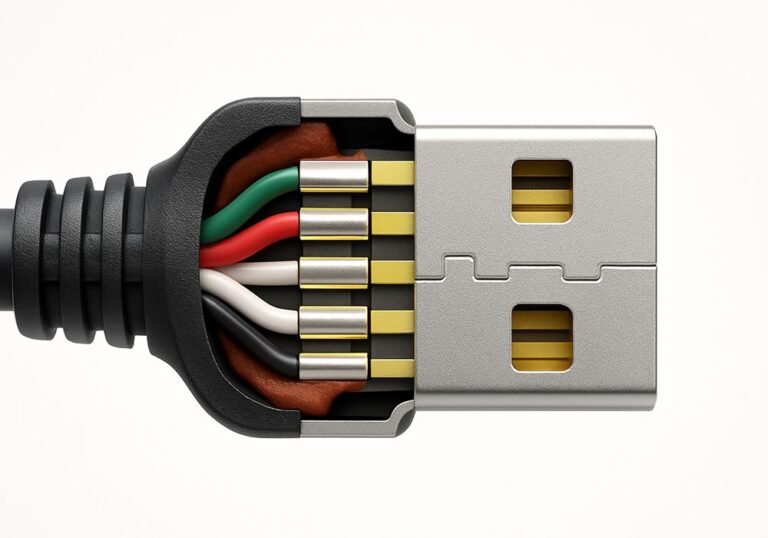 Durable USB Connector Termination for Long-Life Use 1