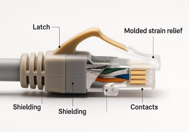 High-precision molded connectors ensure superior durability and EMI stability. 2