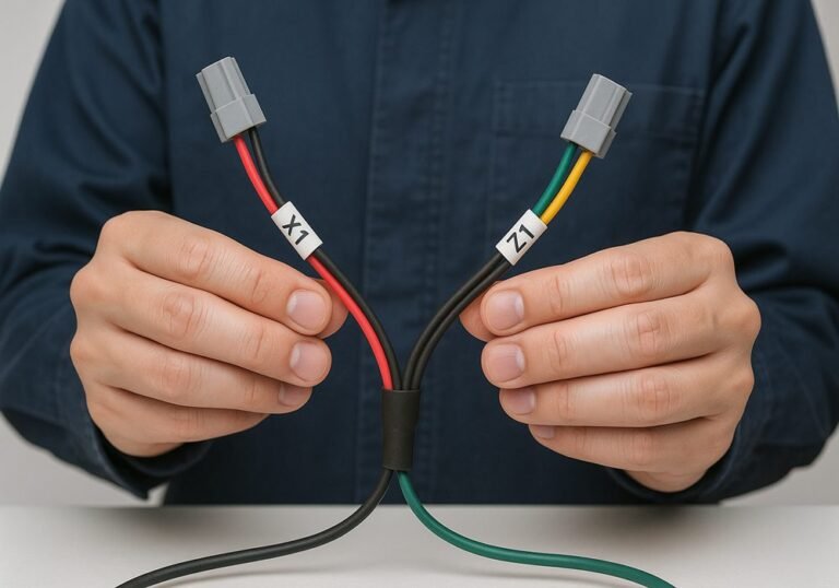 Multi-Branch Wire Routing with Clear Labeling 4